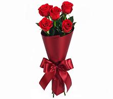 Букет 5 Красных роз Эдлесс Лав в Томаровке