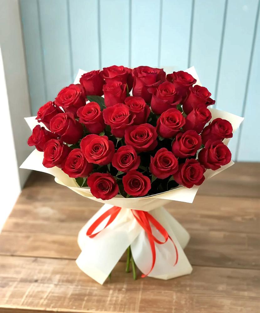 Букет 29 Красных роз в Томаровке