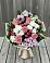 Букет цветов из: Альстромерии, Гвоздики, Розы и Хризантемы в Томаровке