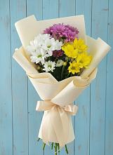Букет цветов из:  Хризантемы в Томаровке