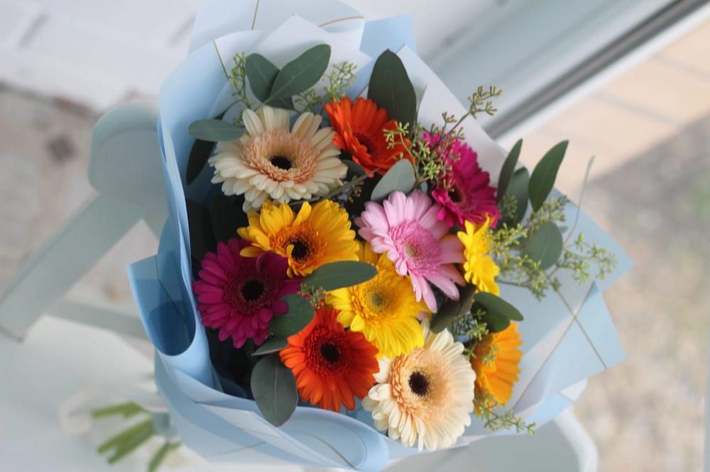 Букет цветов из: Герберы в Томаровке