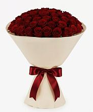 Букет 101 Бордовая роза Блэк Бакарра в Томаровке