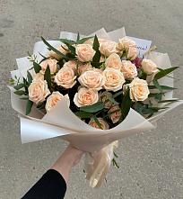 Букет Кремовые розы Латте в Томаровке