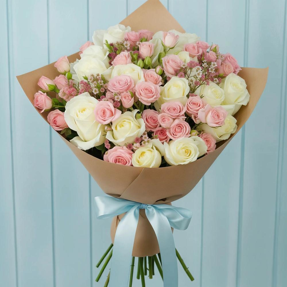 Букет цветов из: Розы в Томаровке