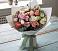 Букет цветов из: Розы, Лизиантусы и Гвоздики в Томаровке