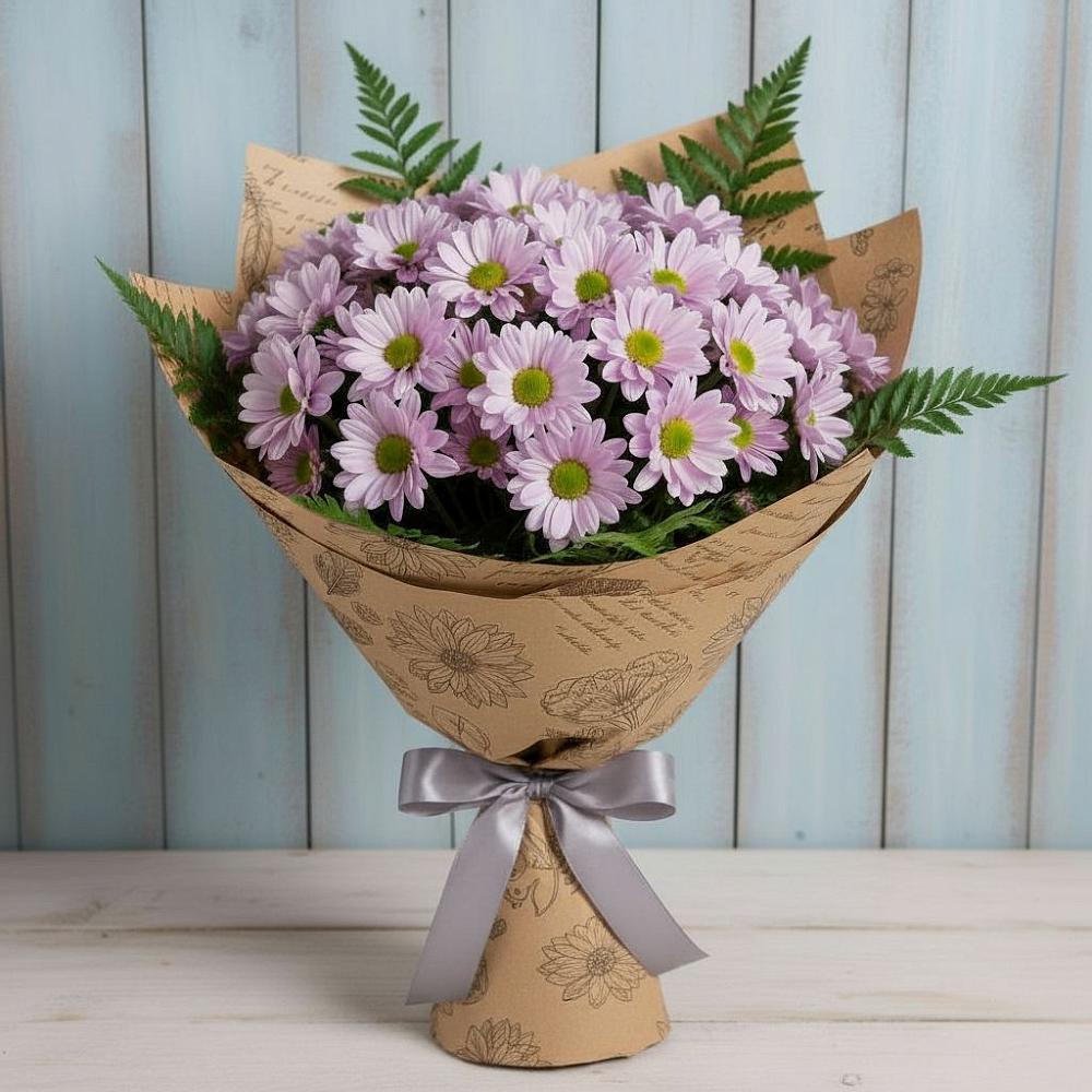 Букет цветов из: Хризантемы в Томаровке