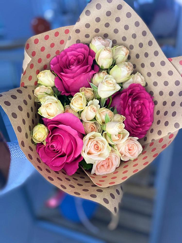 Букет цветов из: Розы в Томаровке