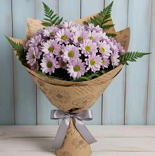 Букет цветов из:  Хризантемы #REPLACE_PRED# Томаровке