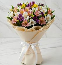 Букет цветов из:  Альстромерии в Томаровке