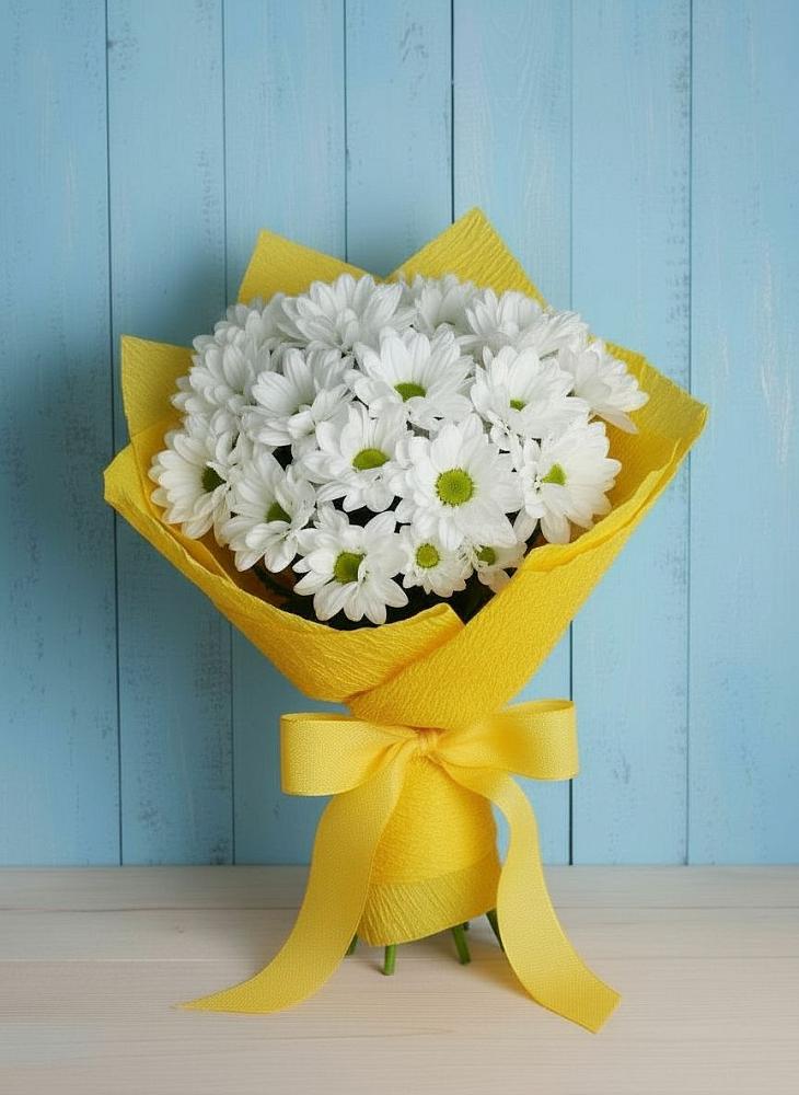 Букет цветов из: Хризантемы в Томаровке