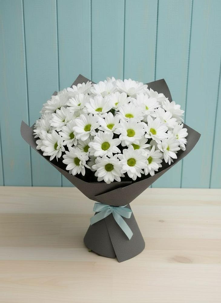 Букет цветов из: Хризантемы в Томаровке