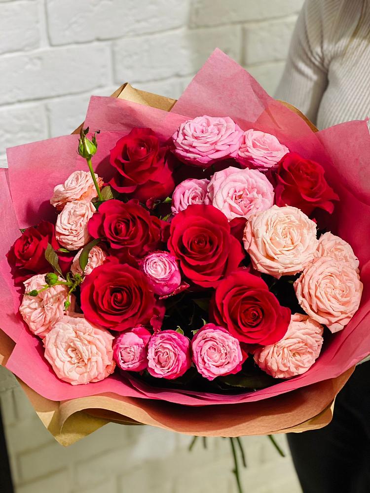Букет цветов из: Розы в Томаровке