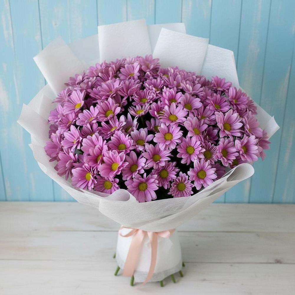 Букет цветов из: Хризантемы в Томаровке