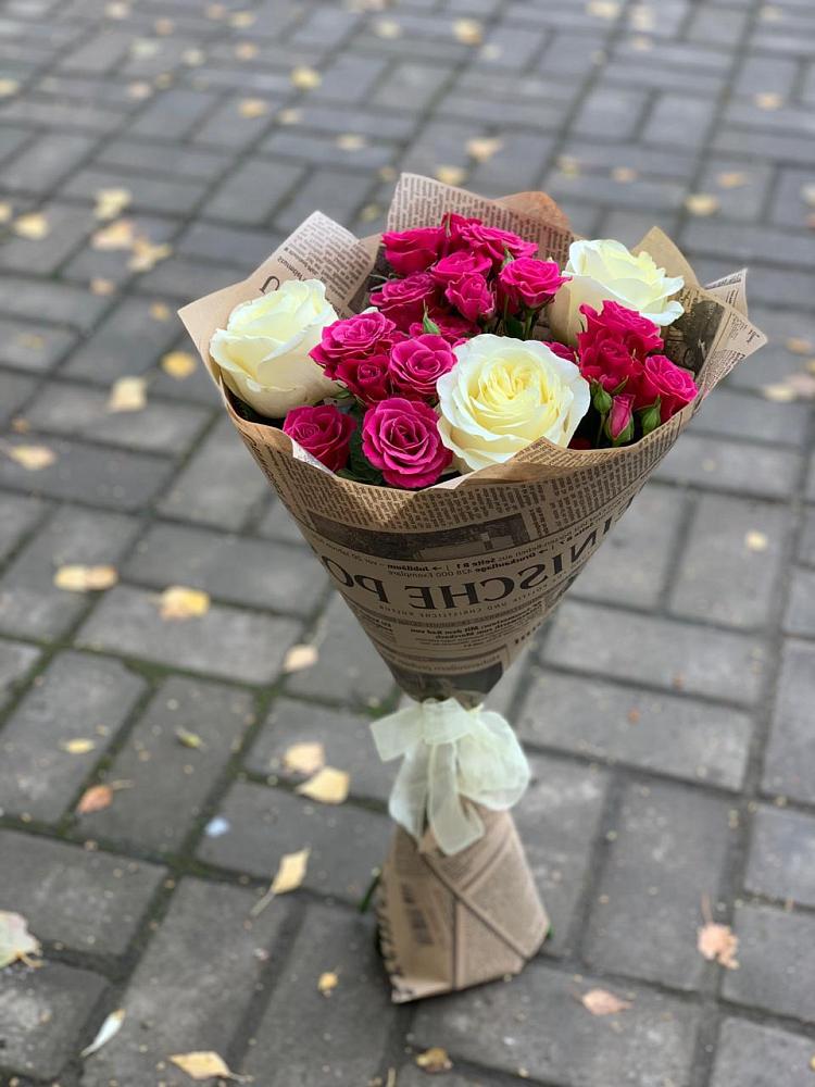 Букет цветов из: Розы в Томаровке