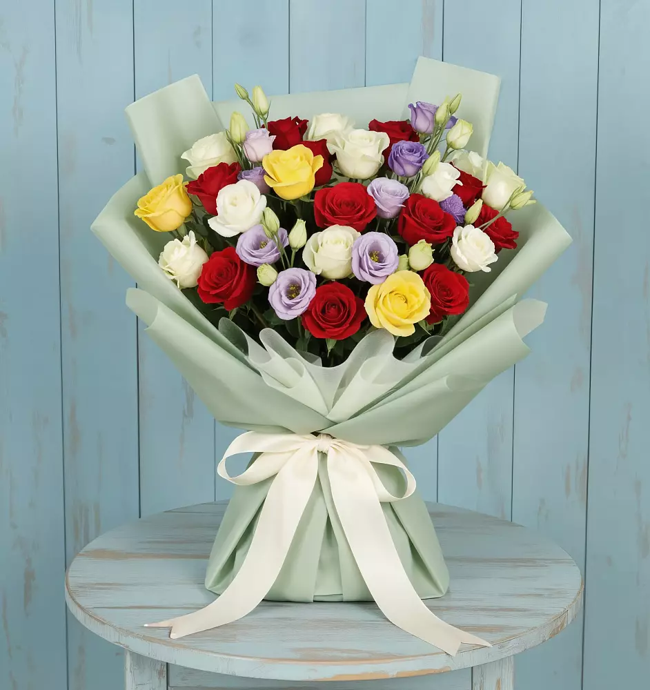 Букет цветов из: Розы в Томаровке