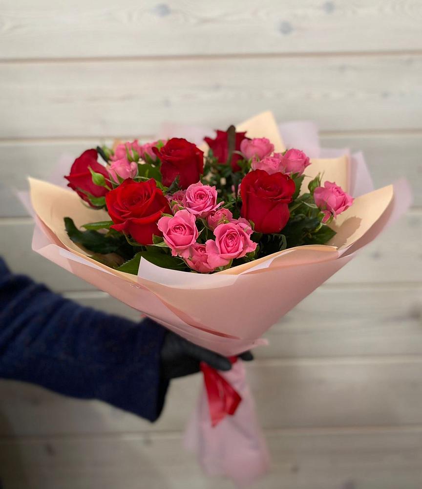 Букет цветов из: Розы в Томаровке